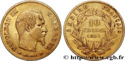 10 francs or Napoléon III, tête nue 1856 Paris F.506/3