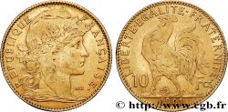 10 francs or Coq 1901 Paris F.509/5