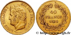 40 francs or Louis-Philippe 1834 Paris F.546/6