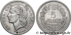 5 francs Lavrillier, aluminium 1945 Beaumont-Le-Roger F.339/4