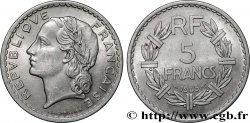 5 francs Lavrillier, aluminium 1945 Beaumont-Le-Roger F.339/4