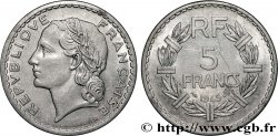 5 francs Lavrillier, aluminium 1945 Beaumont-Le-Roger F.339/4