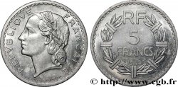5 francs Lavrillier, aluminium 1946  F.339/6