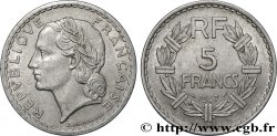 5 francs Lavrillier, aluminium 1947 Beaumont-Le-Roger F.339/11