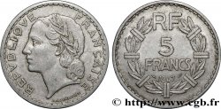 5 francs Lavrillier, aluminium 1947 Beaumont-Le-Roger F.339/12