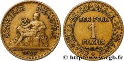 1 franc Chambres de Commerce 1927 Paris F.218/9