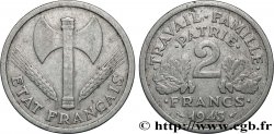 2 francs Francisque 1943 Beaumont-Le-Roger F.270/3