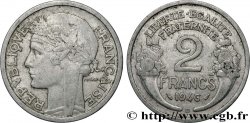 2 francs Morlon, aluminium 1946 Beaumont-Le-Roger F.269/9