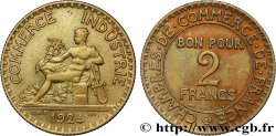 2 francs Chambres de Commerce 1924  F.267/6