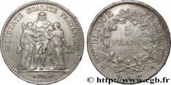 5 francs Hercule 1874 Bordeaux F.334/13