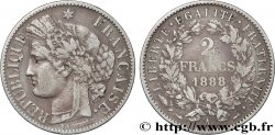 2 francs Cérès, avec légende 1888 Paris F.265/14