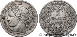 5 francs Cérès, IIe République 1849 Paris F.327/1