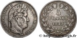 5 francs IIIe type Domard 1845 Lille F.325/9