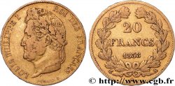 20 francs or Louis-Philippe, Domard 1838 Paris F.527/18