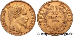 20 francs or Napoléon III, tête nue 1859 Paris F.531/15