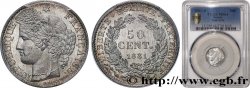 50 centimes Cérès, Troisième République 1881 Paris F.189/9