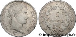 5 francs Napoléon Empereur, Empire français 1811 Paris F.307/27