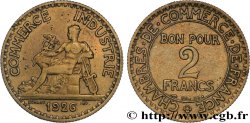 2 francs Chambres de Commerce 1926  F.267/8