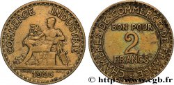 2 francs Chambres de Commerce 1926  F.267/8