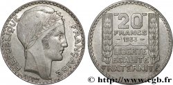 20 francs Turin, rameaux courts 1933  F.400/4