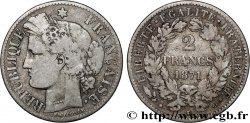 2 francs Cérès, avec légende 1871 Bordeaux F.265/7