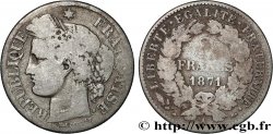 2 francs Cérès, avec légende 1871 Paris F.265/5
