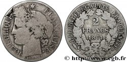 2 francs Cérès, avec légende 1871 Paris F.265/5
