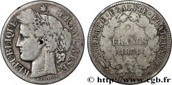 2 francs Cérès, avec légende 1871 Paris F.265/5