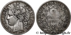 2 francs Cérès, avec légende 1887 Paris F.265/13