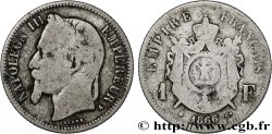 1 franc Napoléon III, tête laurée 1866 Paris F.215/3