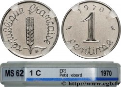 1 centime Épi, avec (petit) rebord 1970 Paris F.106/20