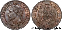 Dix centimes Napoléon III, tête laurée 1862 Paris F.134/7 SUP60 