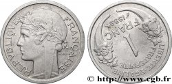 1 franc Morlon, légère, Fautée coins tournés +25 min/+150° 1959  F.221/23 var.