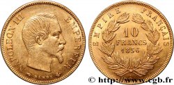 10 francs or Napoléon III, tête nue 1856 Paris F.506/3