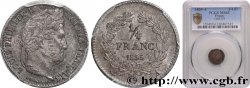 1/4 franc Louis-Philippe 1835 Paris F.166/49