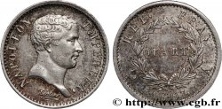 Quart (de franc) Napoléon Empereur, tête de nègre 1807 Paris F.160/1