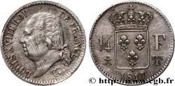 1/4 franc Louis XVIII 1817 Nantes F.163/10