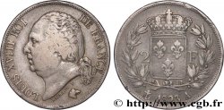 2 francs Louis XVIII 1823 Paris F.257/42