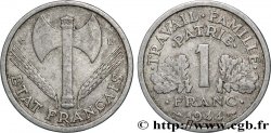 1 franc Francisque, légère 1944 Castelsarrasin F.223/7