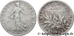 50 centimes Semeuse 1902  F.190/9