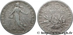 50 centimes Semeuse 1907 Paris F.190/14