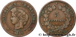 5 centimes Cérès 1896 Paris F.118/37