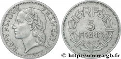5 francs Lavrillier, aluminium 1947 Beaumont-Le-Roger F.339/12