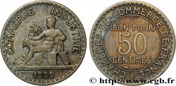 50 centimes Chambres de Commerce 1929  F.191/11