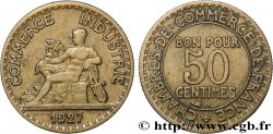 50 centimes Chambres de Commerce 1927 Paris F.191/9