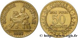 50 centimes Chambres de Commerce 1927 Paris F.191/9