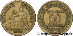 50 centimes Chambres de Commerce 1929  F.191/11