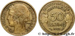 50 centimes Morlon, avec raisin sans fruit 1932  F.192/7