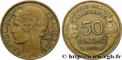 50 centimes Morlon, sans raisin ni fruit, 9 et 2 ouverts 1932  F.192/8