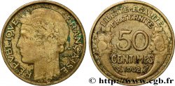 50 centimes Morlon, sans raisin ni fruit, 9 et 2 ouverts 1932  F.192/8
